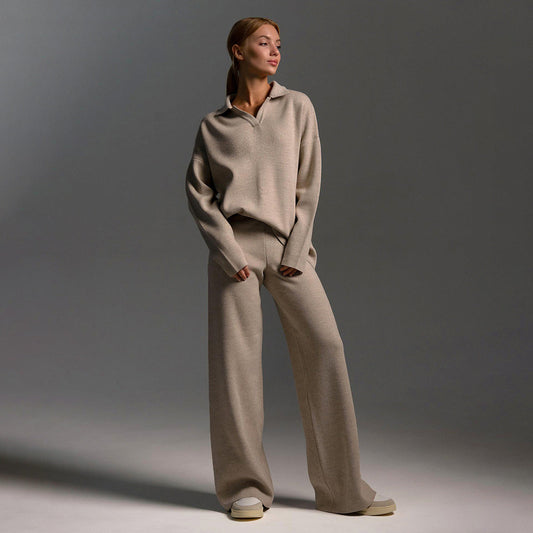 Mila Tracksuit | Gebreid Design | Comfortabel & Stijlvol
