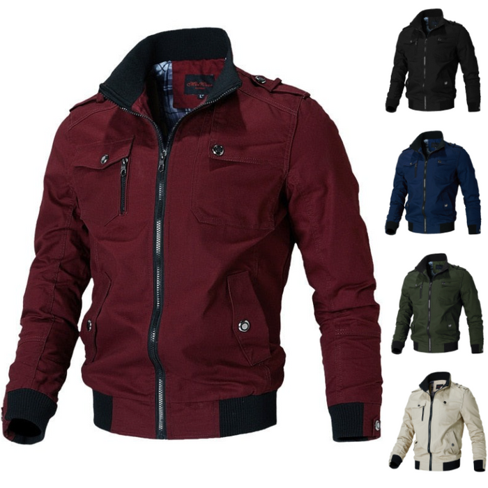 Nolan Bomber Jack | Klassiek & Stoer | Perfect Voor Frisse Dagen