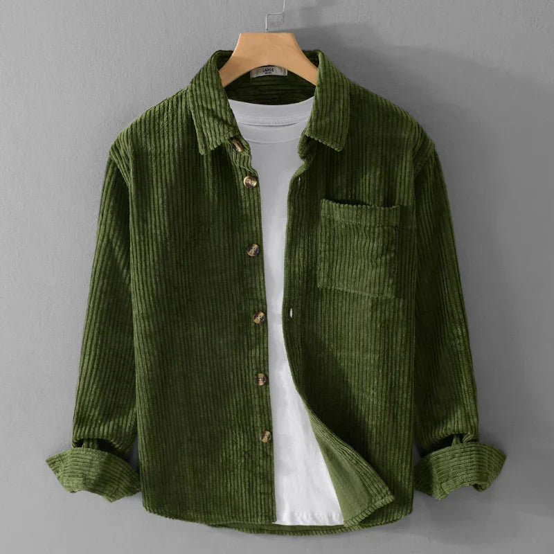 Jimmy Corduroy Overshirt | Tijdloos & Comfortabel | Voor Elke Dag