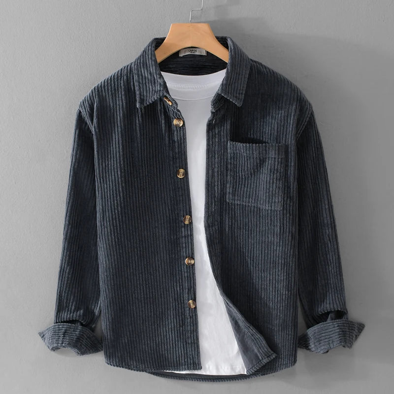 Jimmy Corduroy Overshirt | Tijdloos & Comfortabel | Voor Elke Dag