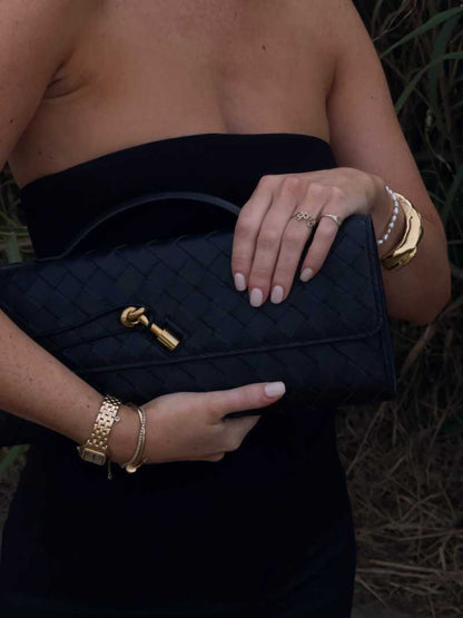 Lois | Geweven Handtas | Elegant & Veelzijdig Ontwerp