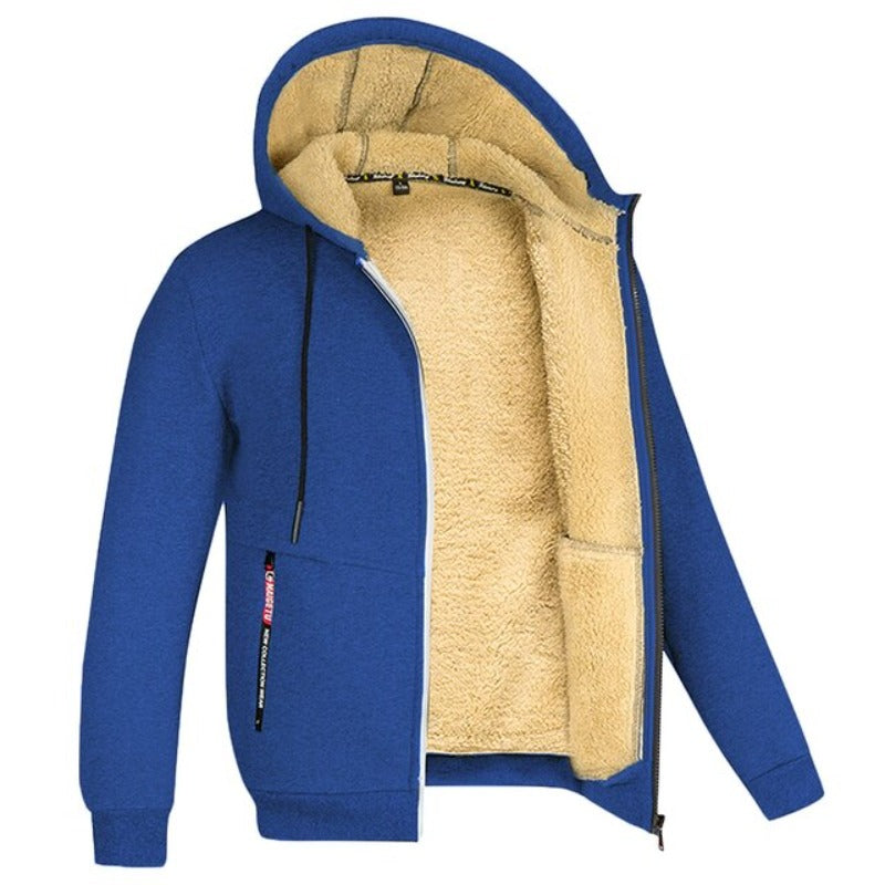 Arvid | Warme Wintervest Heren | Gebreid Design Met Wolvoering