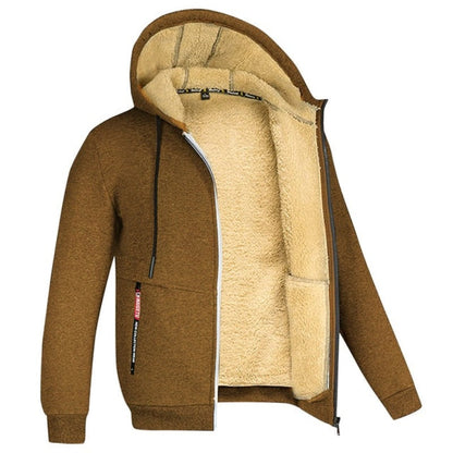 Arvid | Warme Wintervest Heren | Gebreid Design Met Wolvoering
