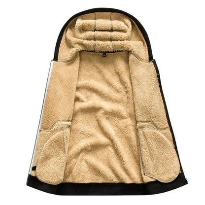 Arvid | Warme Wintervest Heren | Gebreid Design Met Wolvoering