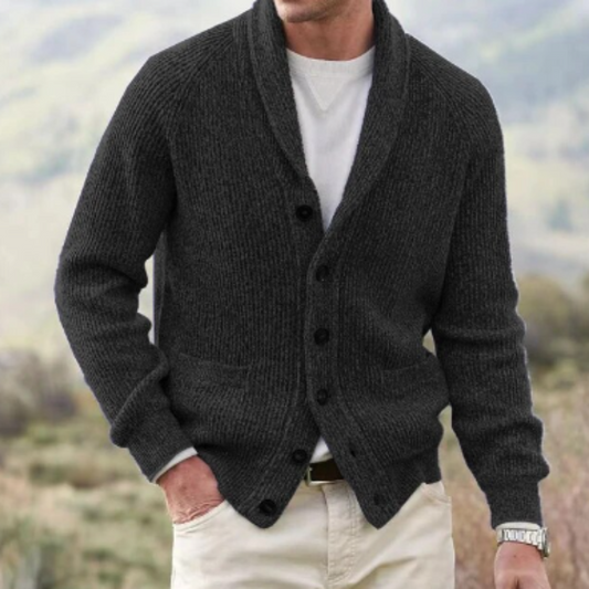 Victor | Wollen Vest Heren | Vintage Stijl Met V-Hals