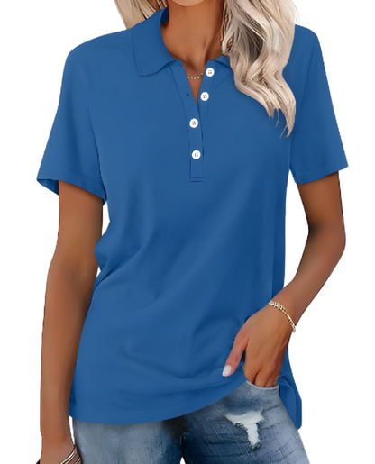 Sophie Poloshirt | Tijdloos & Veelzijdig | Voor Comfort & Klasse