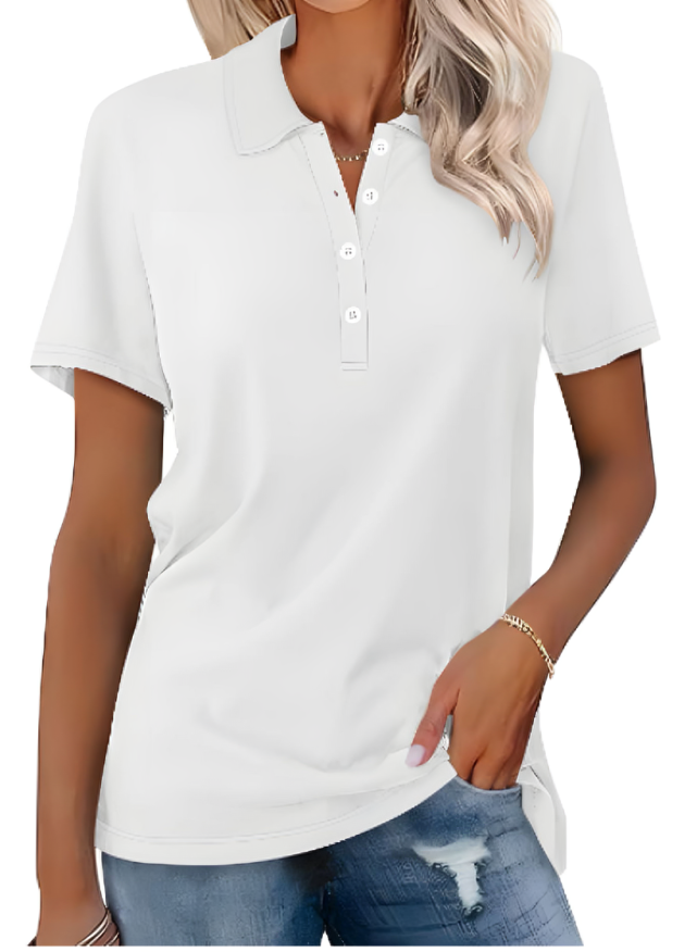 Sophie Poloshirt | Tijdloos & Veelzijdig | Voor Comfort & Klasse
